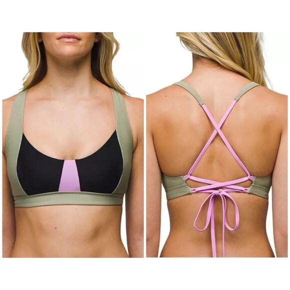 prAna Women's Tulum Top and Summer Waves Bottoms Bikini Size M NEW - Picture 2 of 9